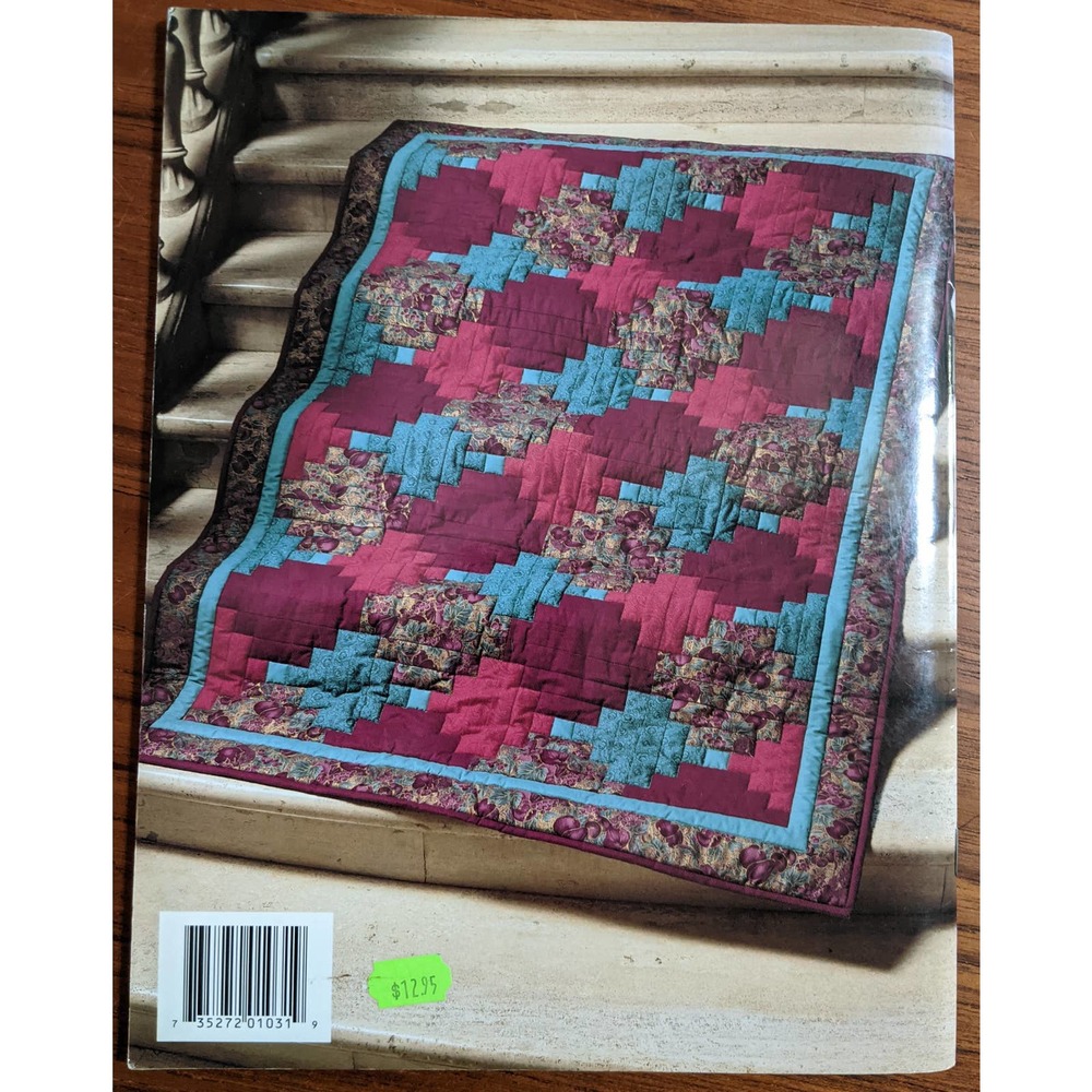 Courthouse Steps Quilt Pattern Book - Picture 5 of 5